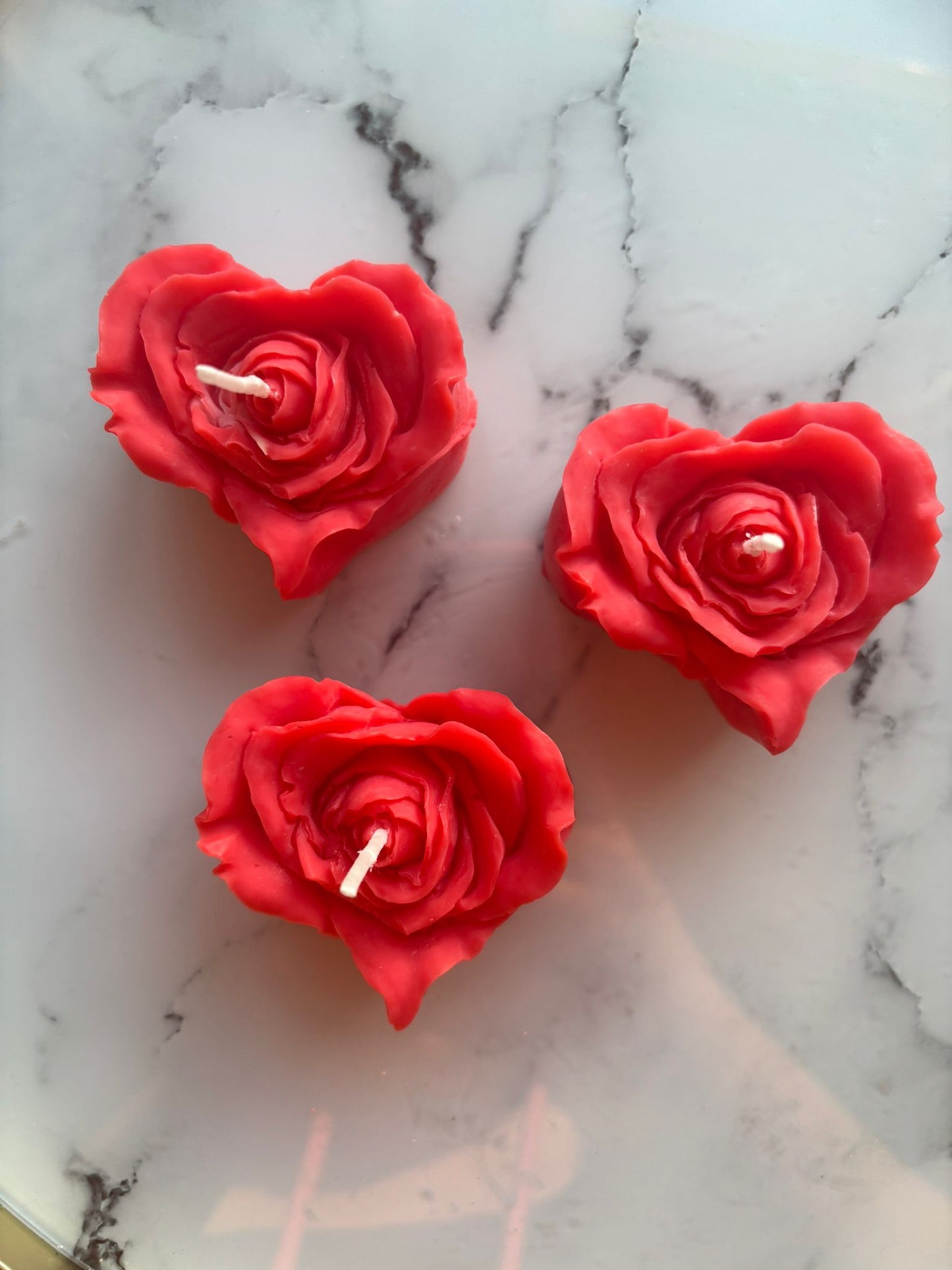 Herz Set Rosen