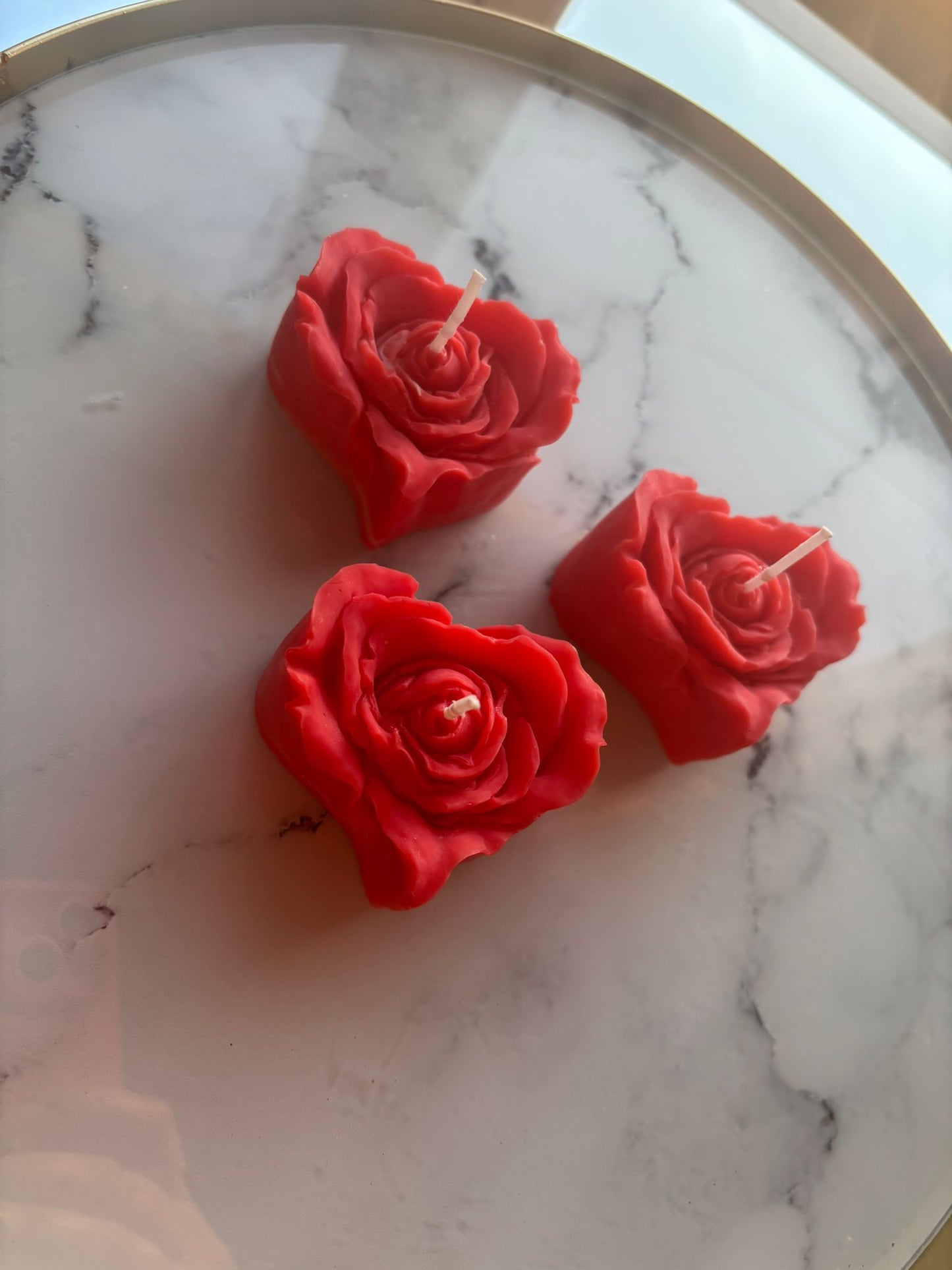 Herz Set Rosen