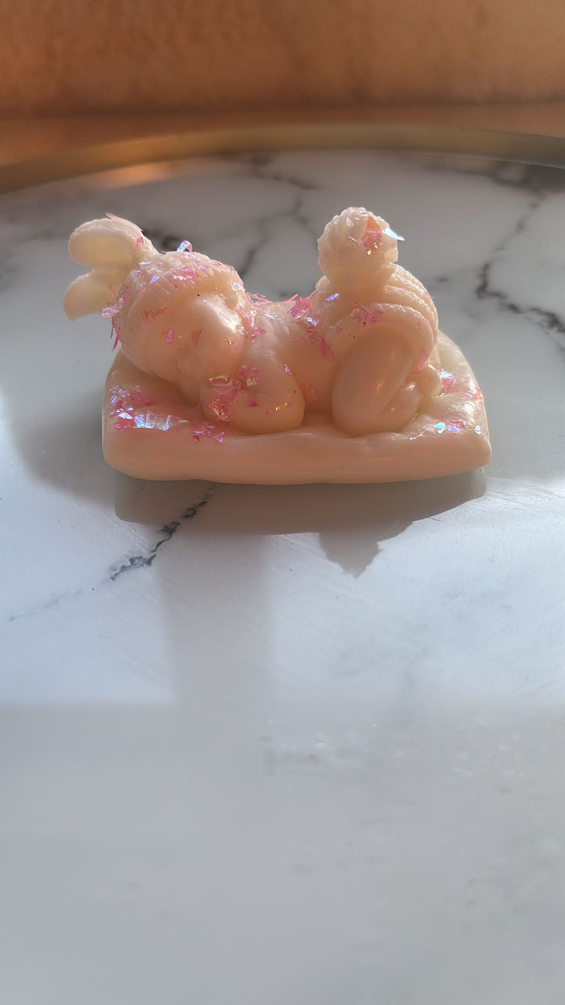 Newborn Deko aus Kerzenwachs