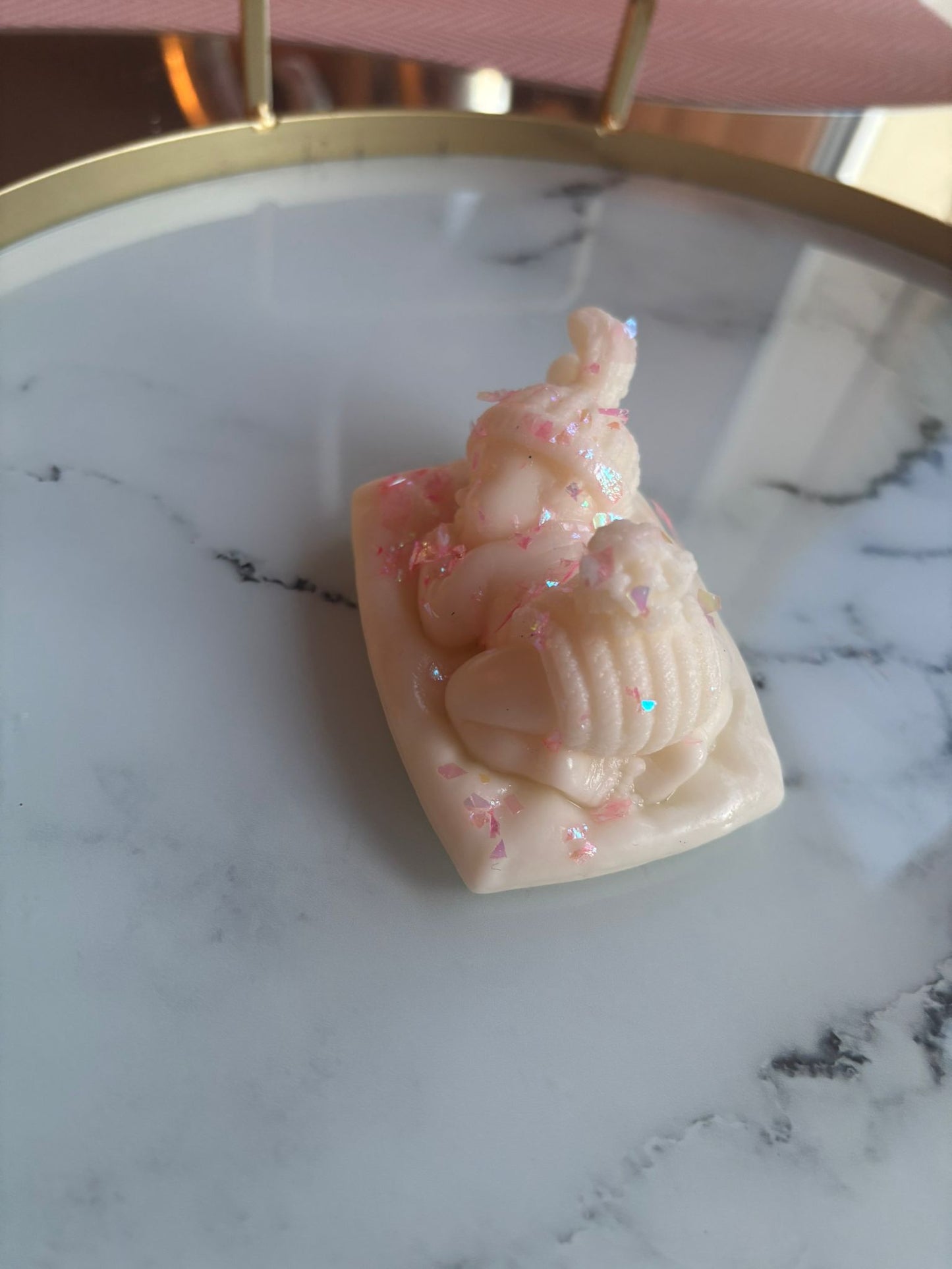 Newborn Deko aus Kerzenwachs