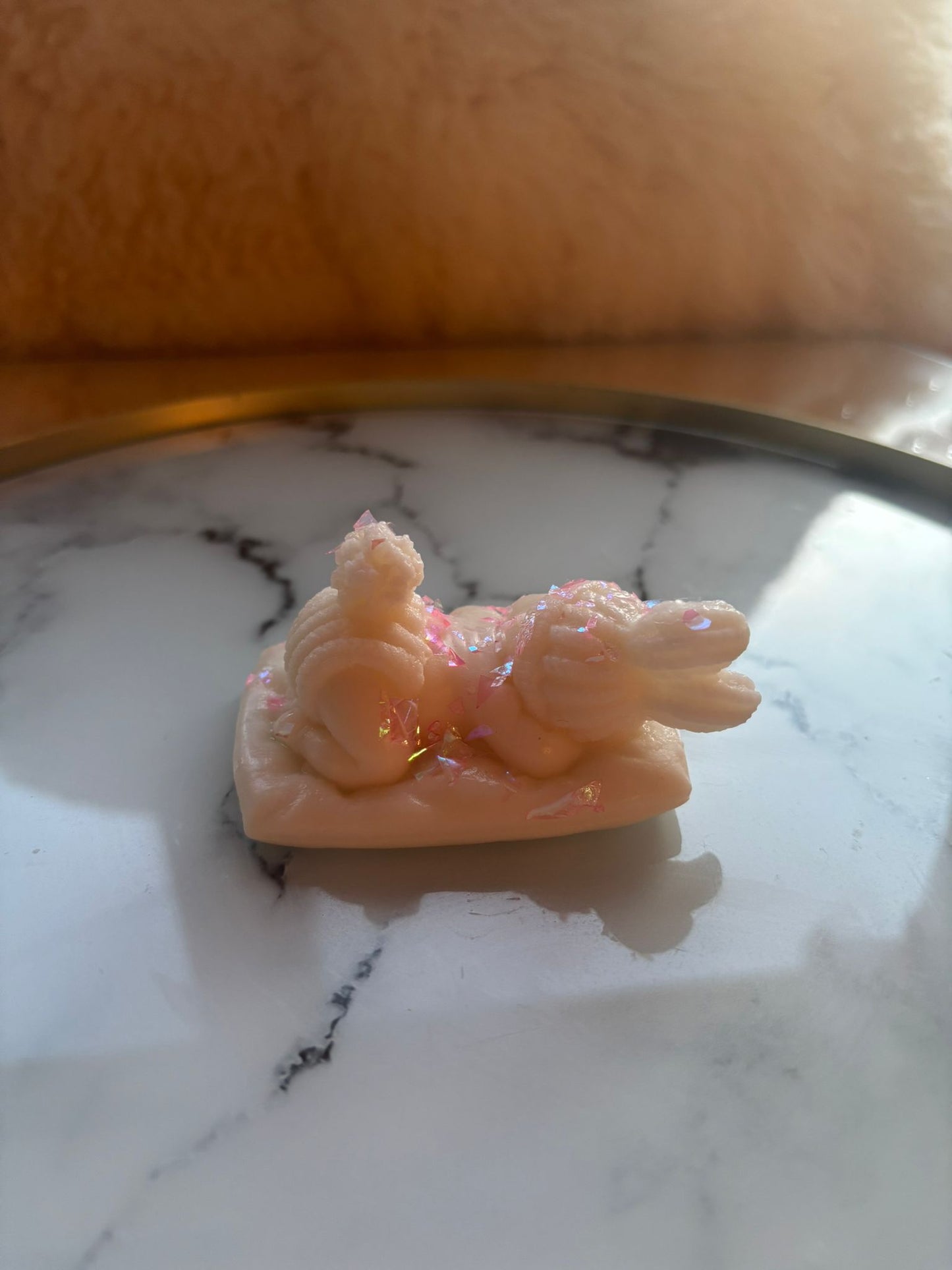 Newborn Deko aus Kerzenwachs