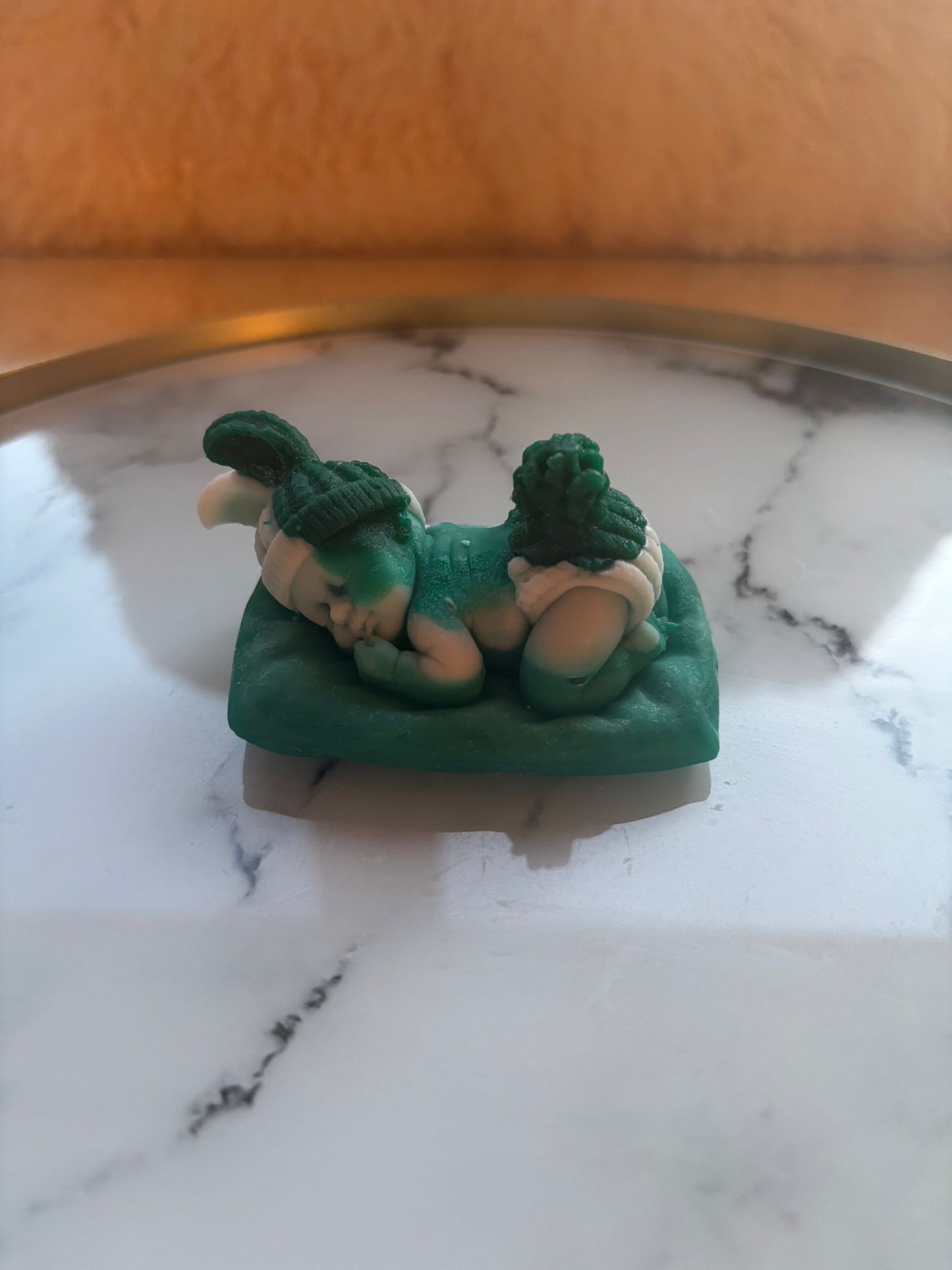 Newborn Deko aus Kerzenwachs