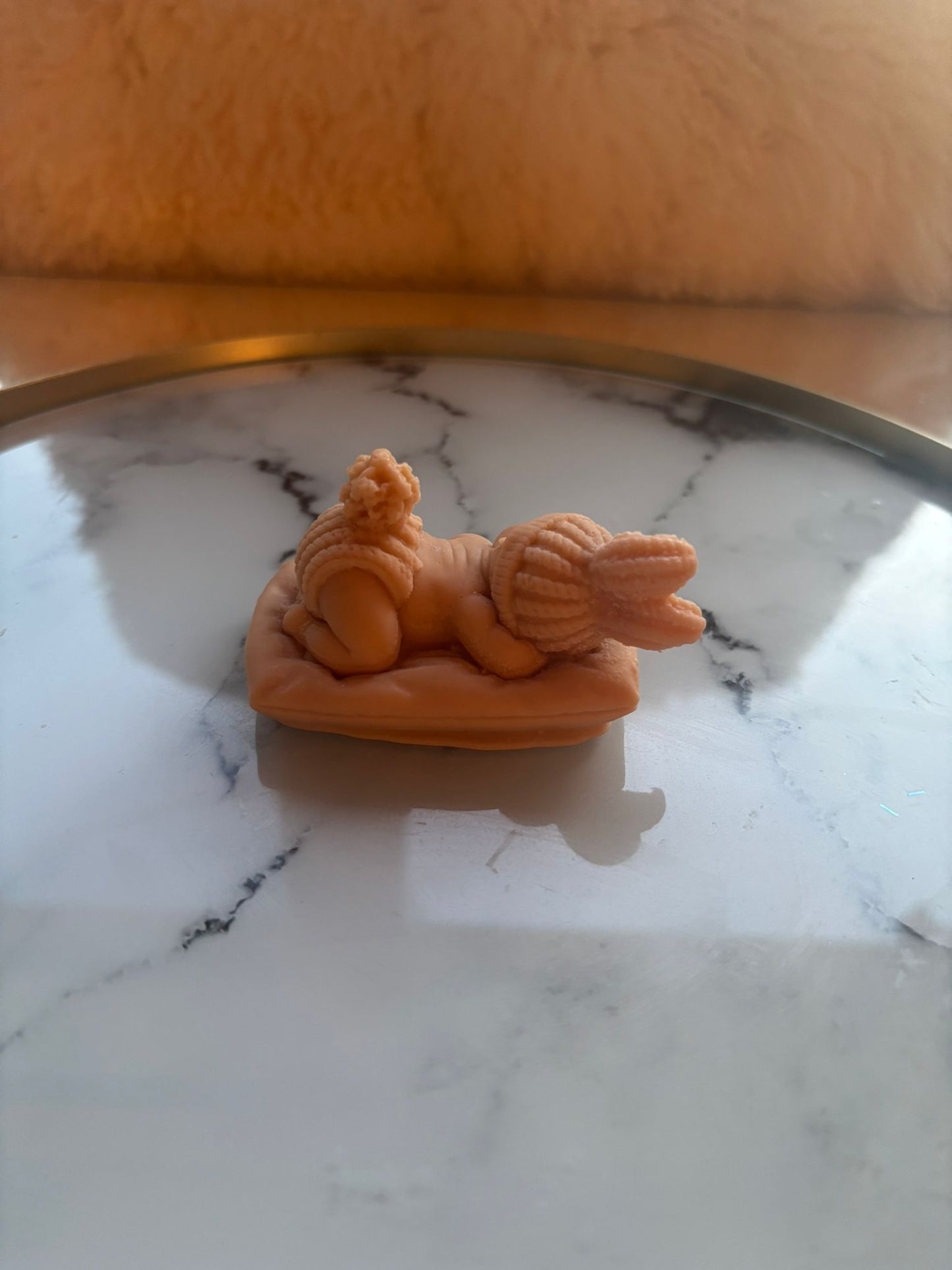 Newborn Deko aus Kerzenwachs