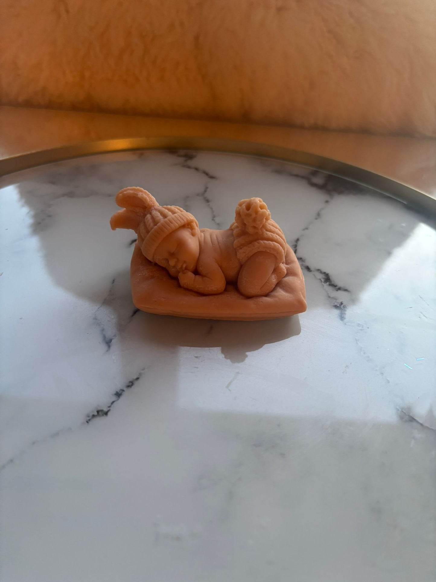 Newborn Deko aus Kerzenwachs